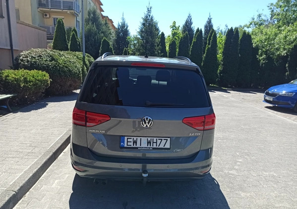 Volkswagen Touran cena 69900 przebieg: 111500, rok produkcji 2016 z Łódź małe 16